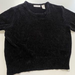 Knit crop top